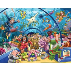 Wasgij Original Aquarium Antics! 1000 Palan Palapeli