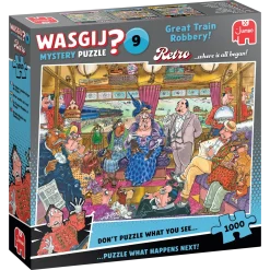 Wasgij Retro Mystery Great Train Robbery! 1000 Palan Palapeli