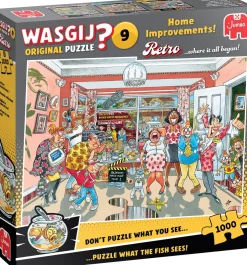 Wasgij Retro Original Home Improvements! 1000 Palan Palapeli