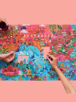 Water And Wines Australia, Wine Puzzle, 1000 Palan Viini Palapeli
