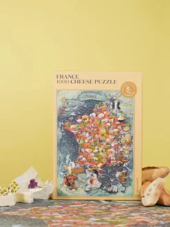 Water And Wines France, Cheese Puzzle, 1000 Palan Juusto Palapeli