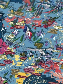 Water And Wines France, Wine Puzzle, 1000 Palan Viini Palapeli