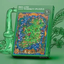 Water And Wines Ireland, Whiskey Puzzle, 1000 Palan Viski Palapeli