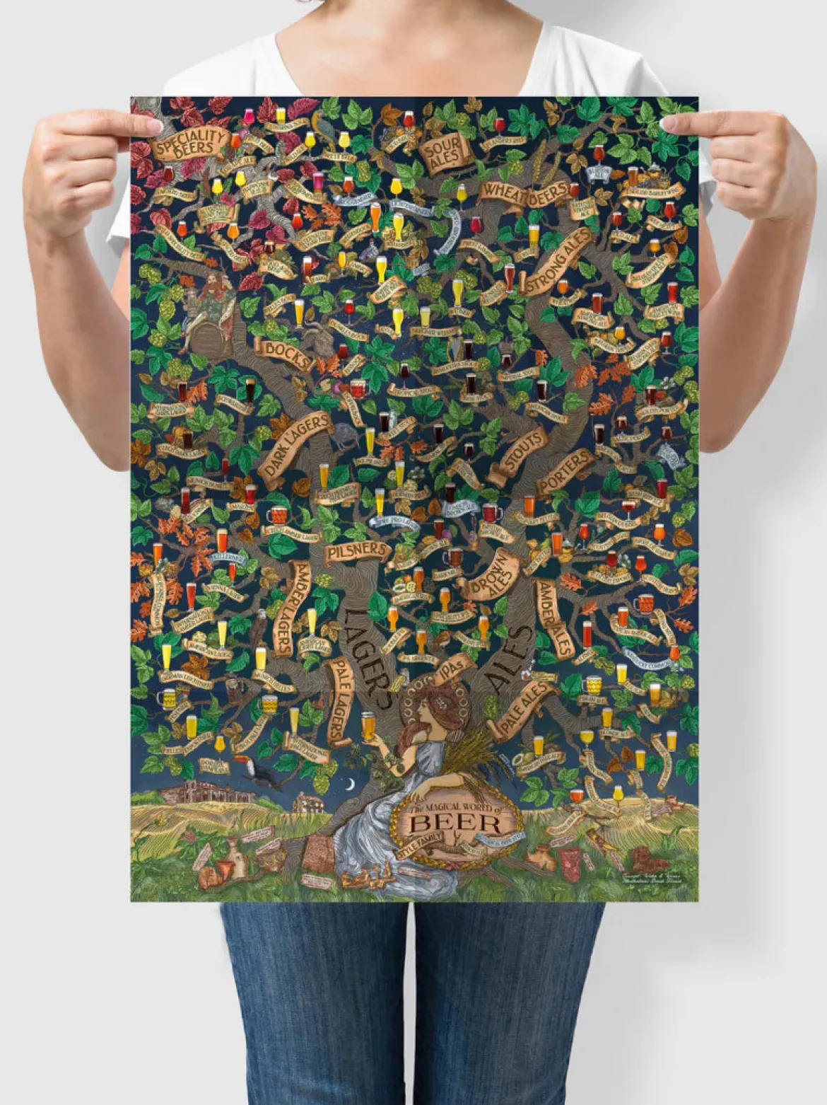 Water And Wines The Beer Puzzle 1000 Palan Palapeli