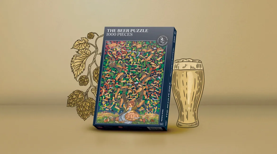 Water And Wines The Beer Puzzle 1000 Palan Palapeli