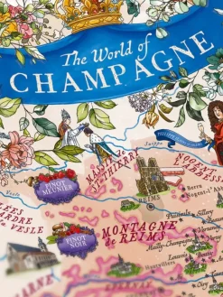 Water And Wines The World Of Champagne, 1000 Palan Samppanja Palapeli