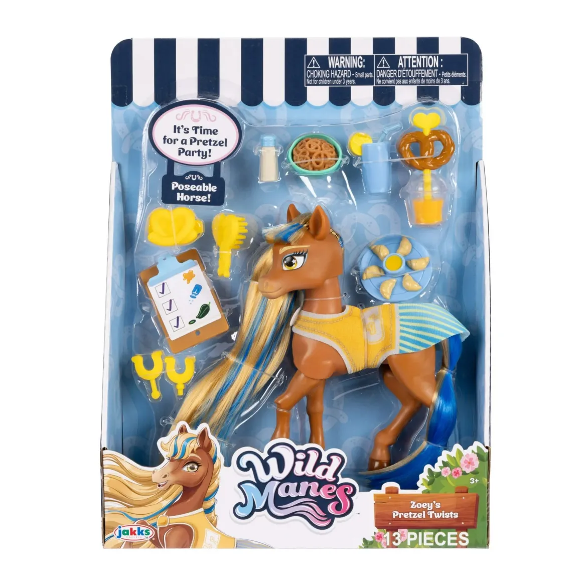 Wild Manes Zoeys Pretzels Leikkisetti