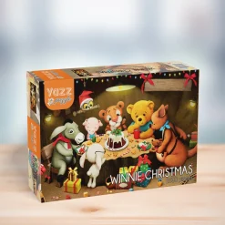 Yazz Puzzle Winnie Christmas 1000 Palan Palapeli Nalle Puhin Joulu