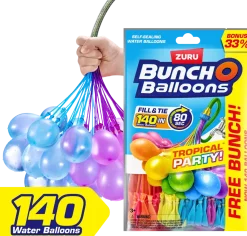 Zuru Bunch O Balloons Tropical Itsekiinnittyvät Vesi-Ilmapallot