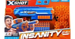 Zuru X-Shot Insanity Manic 24 Ammusta